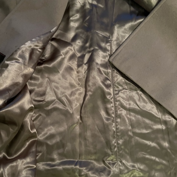 Larry Levine luxe lambs wool and cashmere long coat - Picture 11 of 15